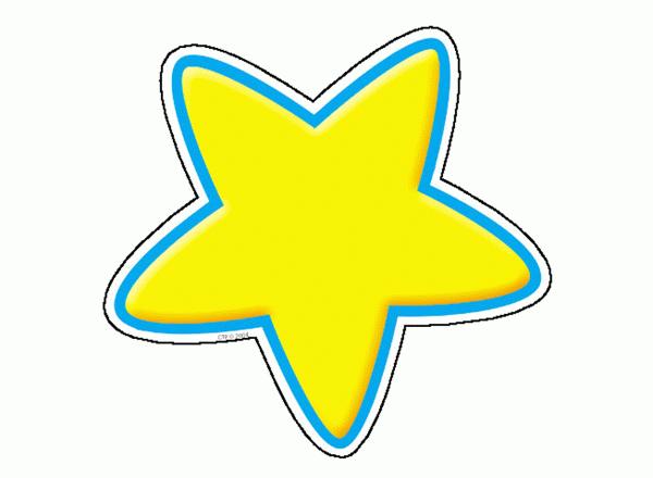 Gold Stars Designer Cut-outs