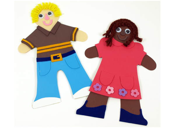 Multicultural People Cut-outs