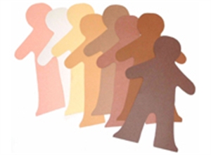 Multicultural People Cut-outs