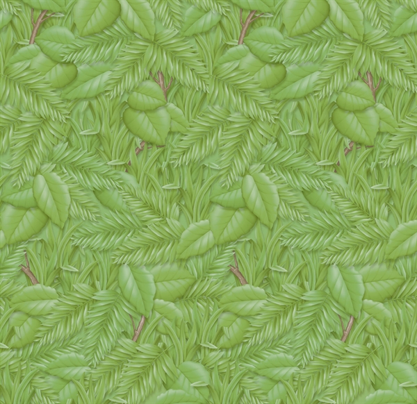 Tropical Foliage Backing Paper